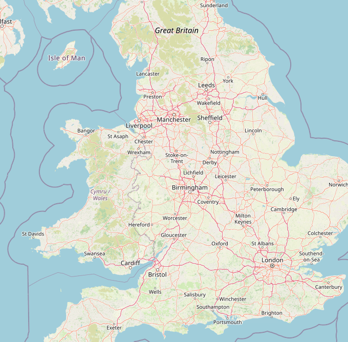 Map illustrating global TLS usage